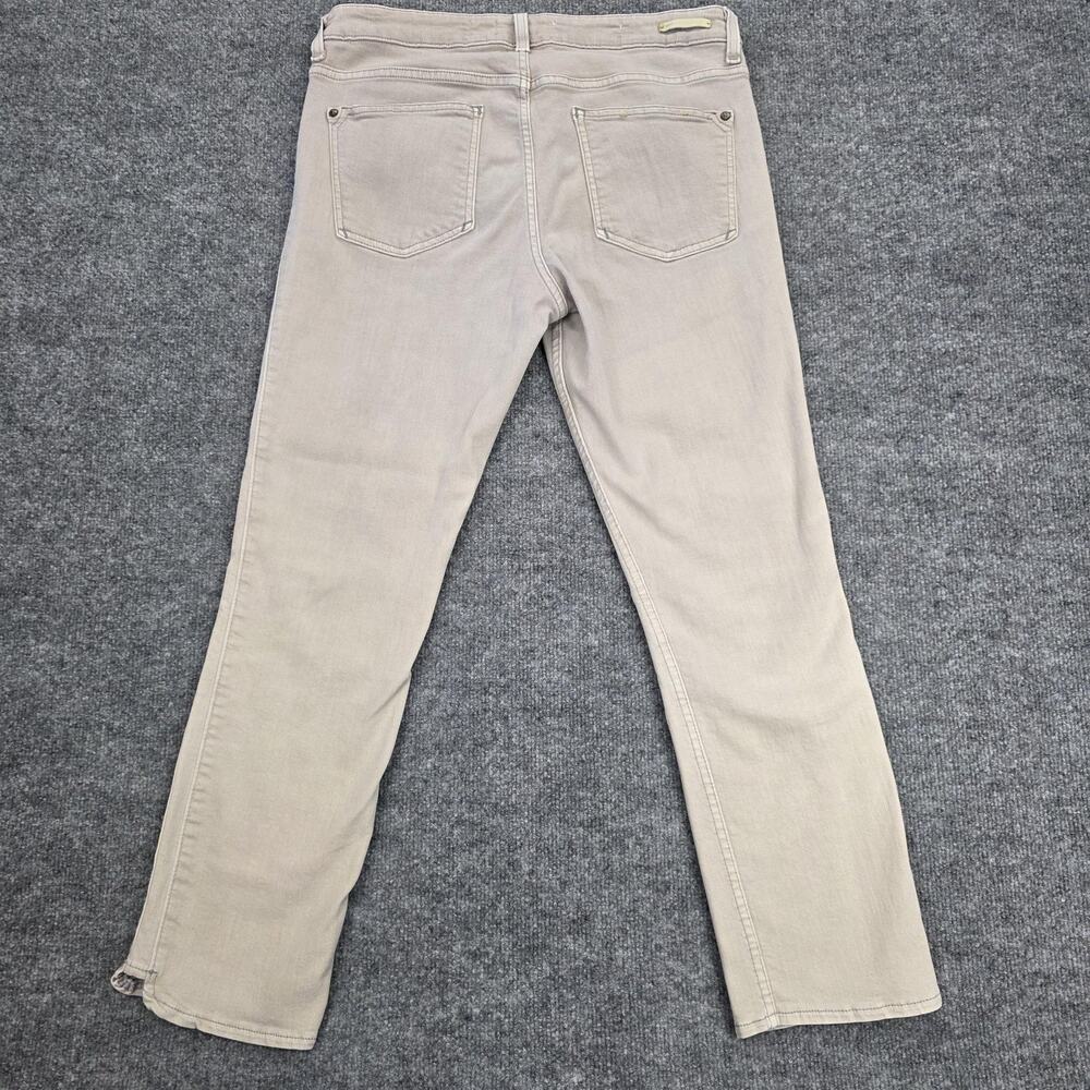 Pilcro Jeans Womens 30 Beige Denim Straight Leg Casual Stretch Minimalist Prep - Picture 3 of 16